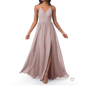 Azazie Gracie in Vintage Mauve